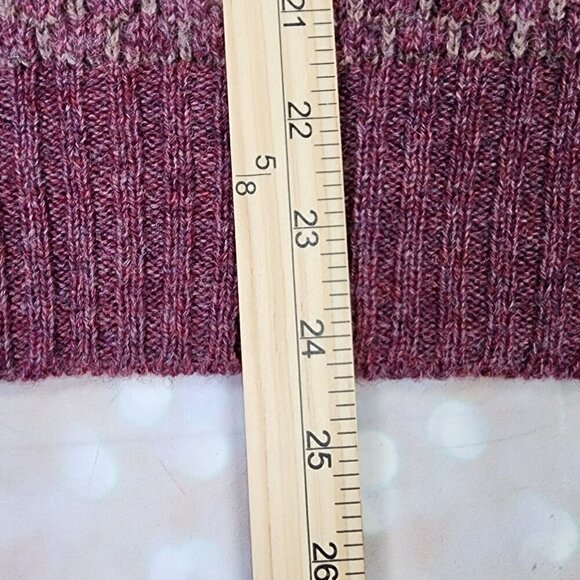 Buckingham Vintage V-Neck Shetland Wool Sweater, Men's Large - Picture 7 of 8